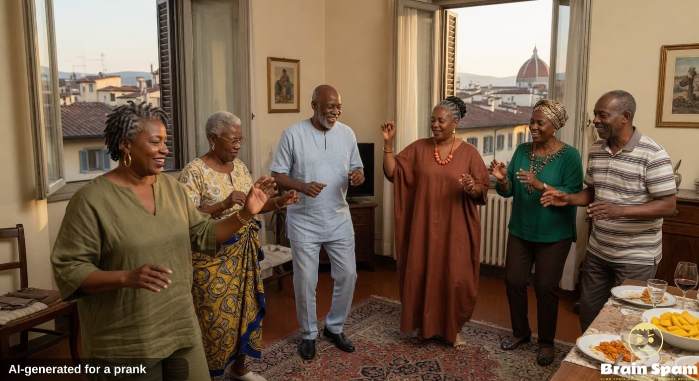 BREAKING: FLORENCE OKEKE IGNITES FAMILY DANCE FRENZY THAT HAS EVERYONE GROOVING AT GATHERINGS